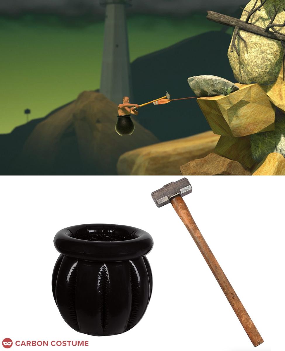 Diogenes from Getting Over It with Bennett Foddy Costume, Carbon Costume